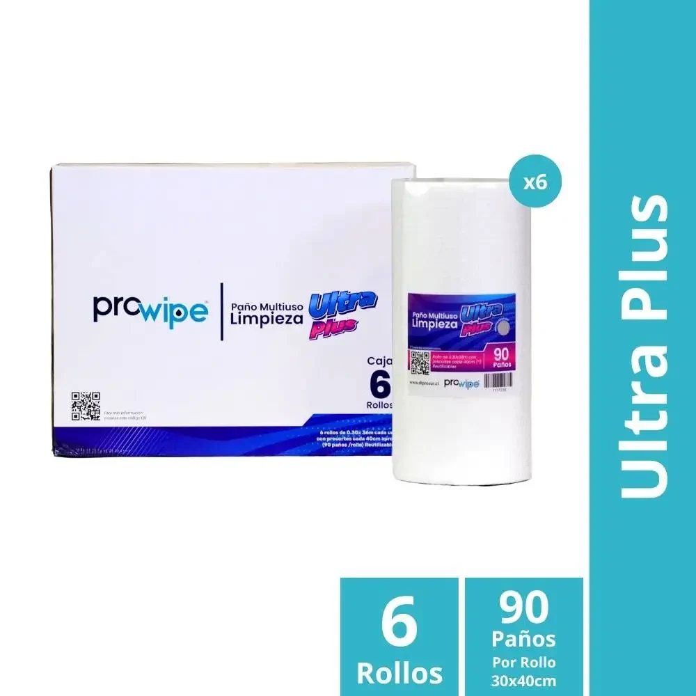 Paños de Limpieza Ultra Plus — presentación y cantidades